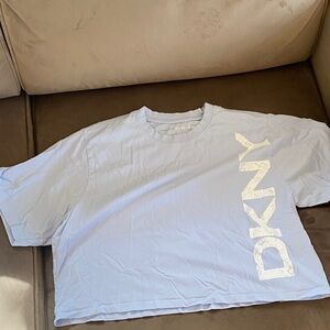DKNY Loose Crop Tee